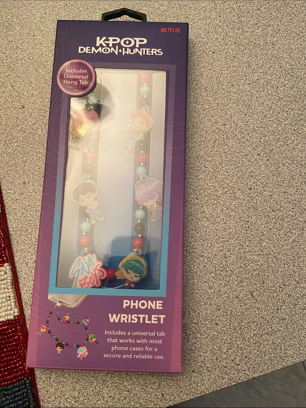 Netflix Kids Accessories Phone Wristlet in Purple, Pink, Blue, Black